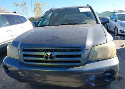 2006 Toyota Highlander V6 from USA, damaged, VIN JTEEP21A260165153